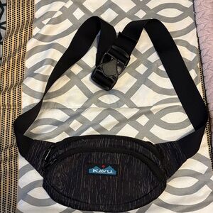 Kavu Charcoal Belt Bag